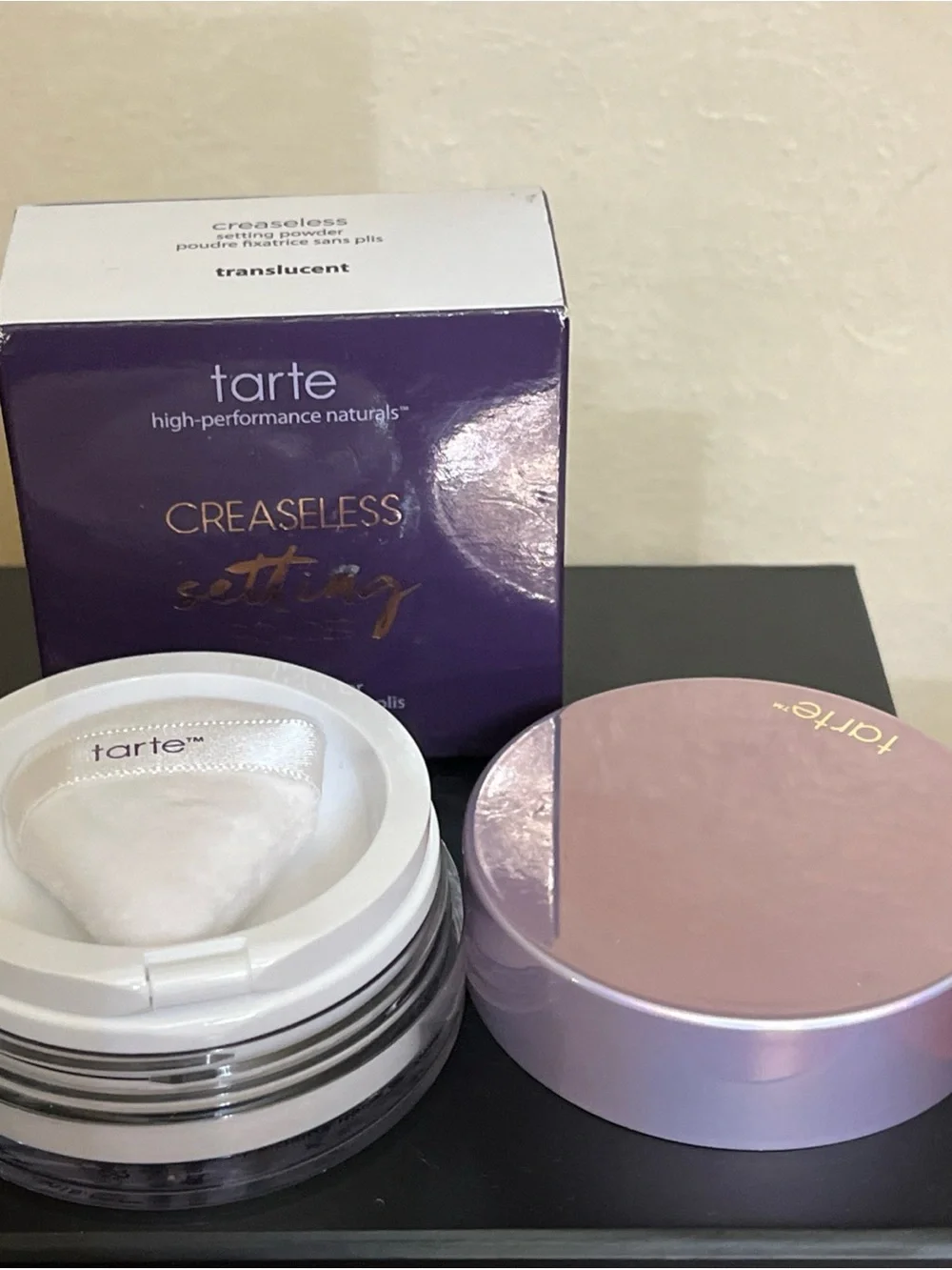 Tarte create less setting powder Translucent 7 G